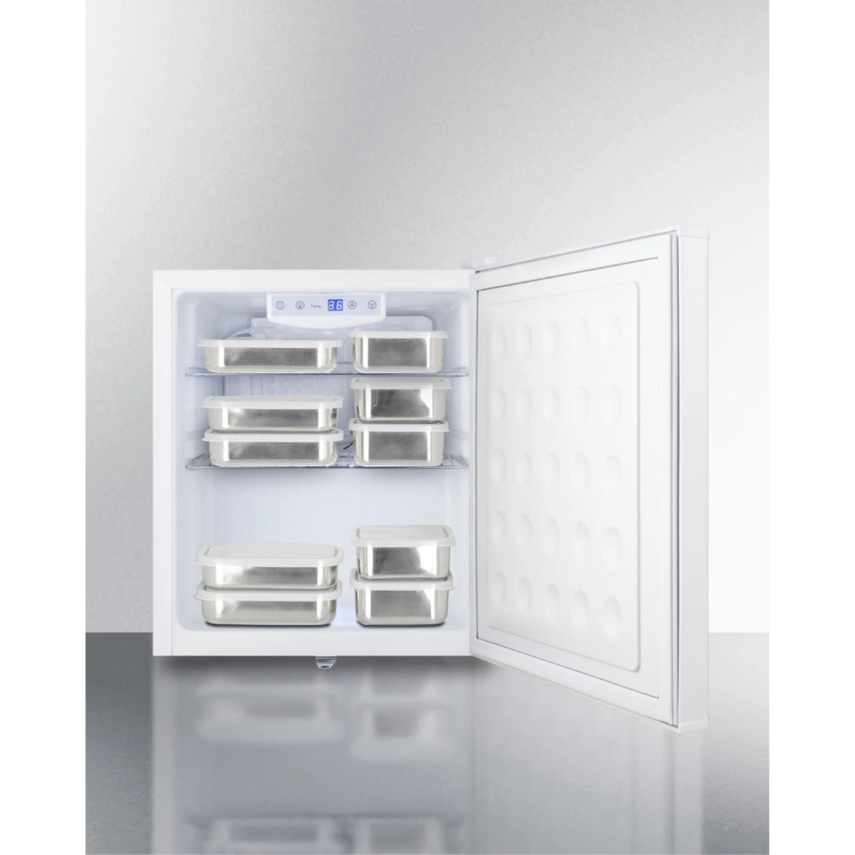 White Compact All-Refrigerator A51108