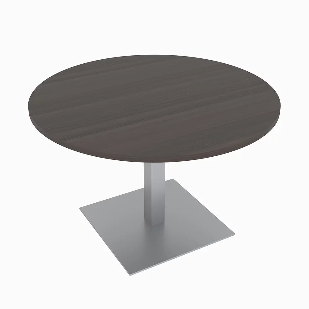 42" Round 4 Person Conference Table with Metal Base F434580
