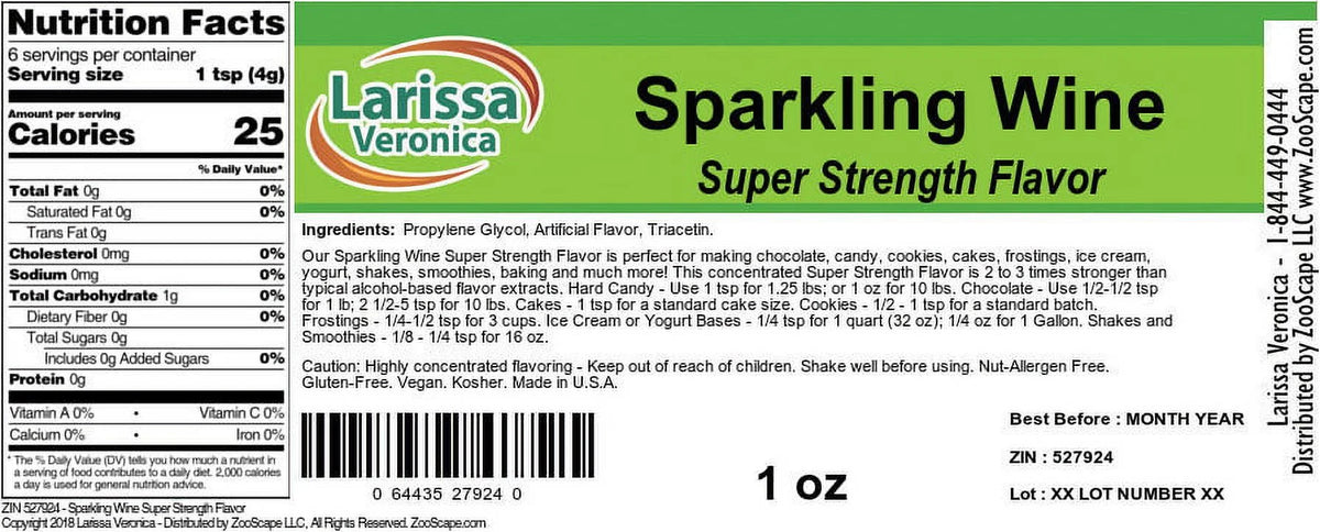 Sparkling Wine 1 oz 3-Pack I55423