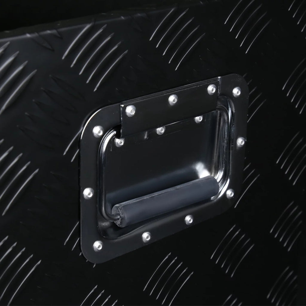 Heavy Duty Black Aluminum Truck Tool Box A859