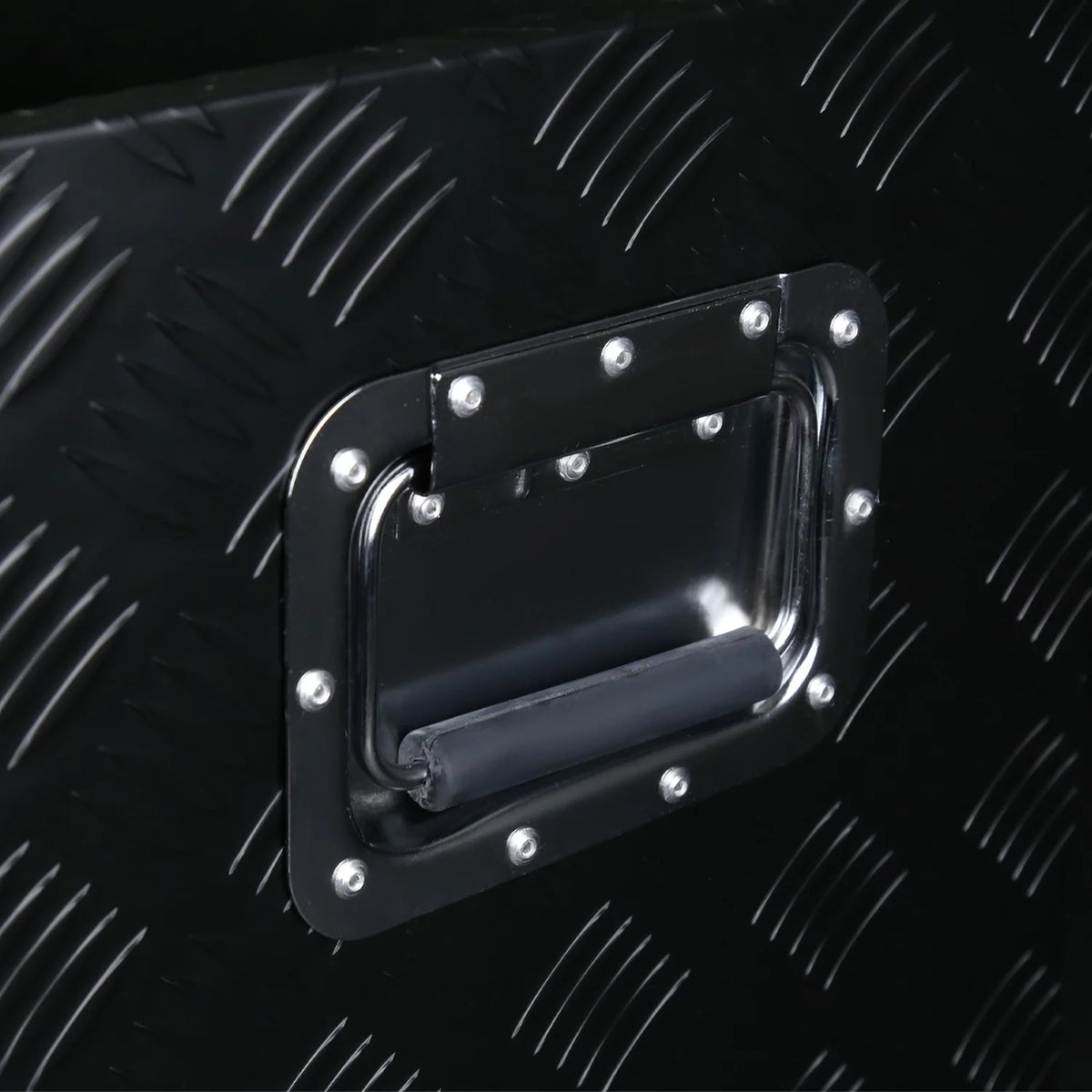 Heavy Duty Black Aluminum Truck Tool Box A859