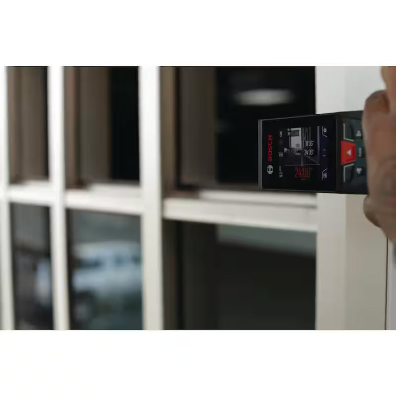 400 ft. Outdoor Laser Distance Measuring Tool with Bluetooth and Camera Viewfinder B909564