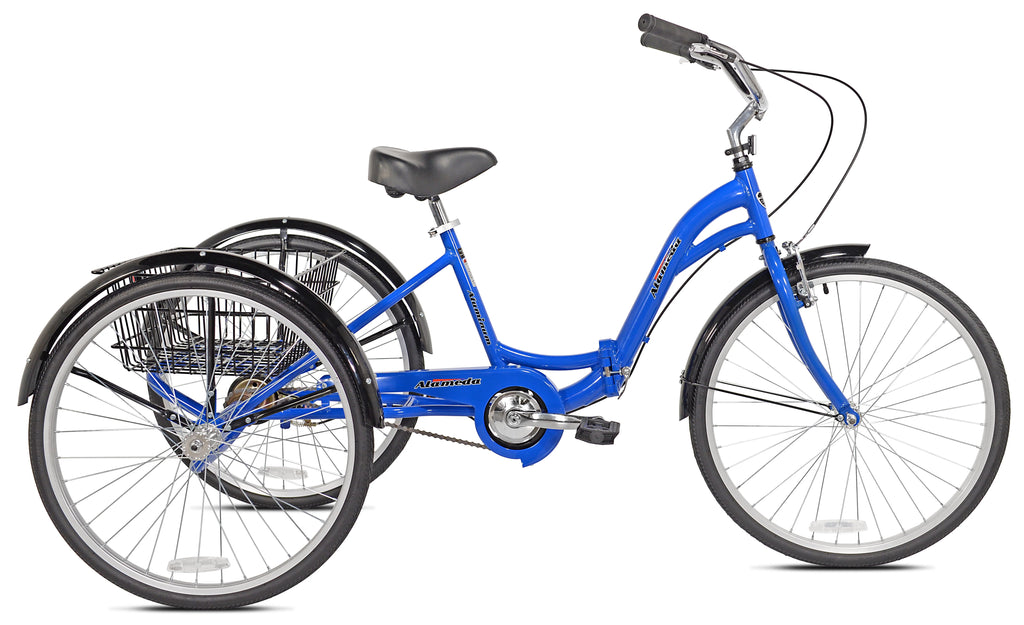 Blue Folding Adult Trike Q8440