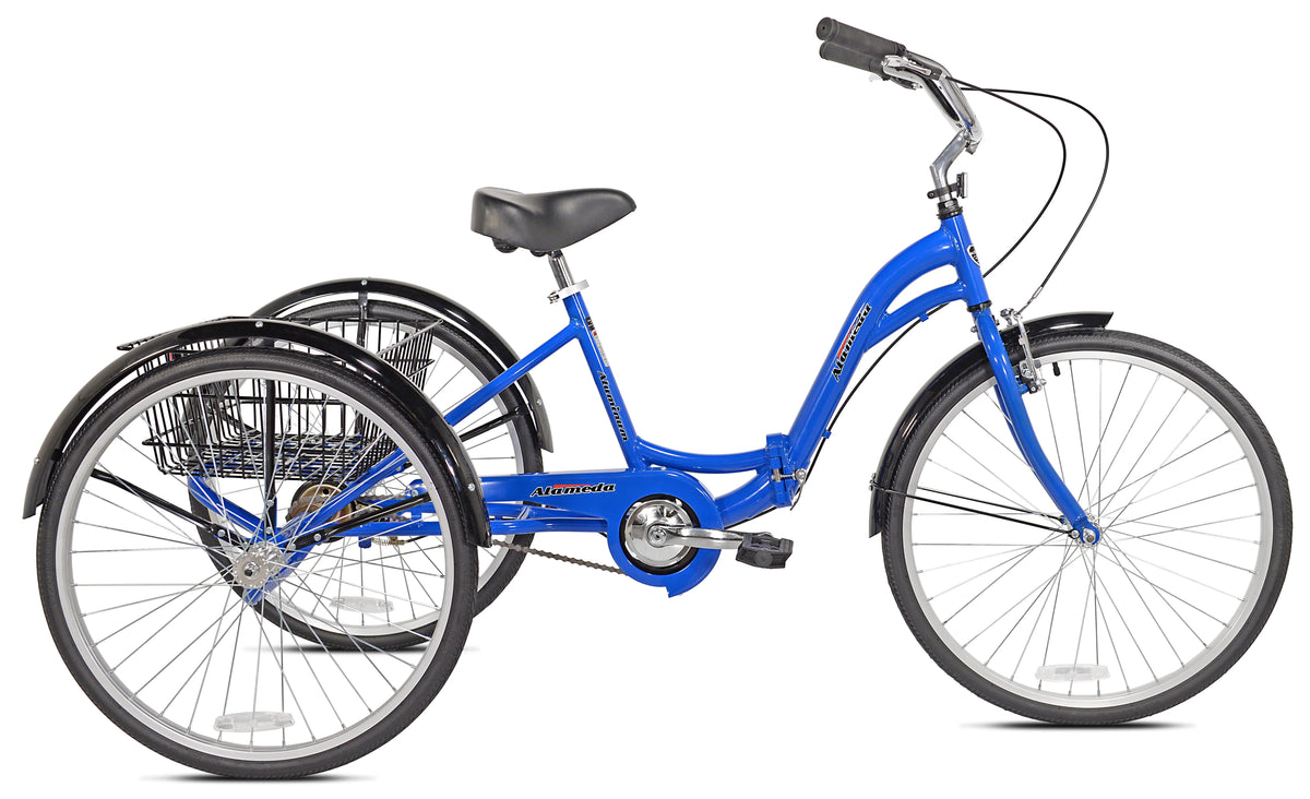 Blue Folding Adult Trike Q8440