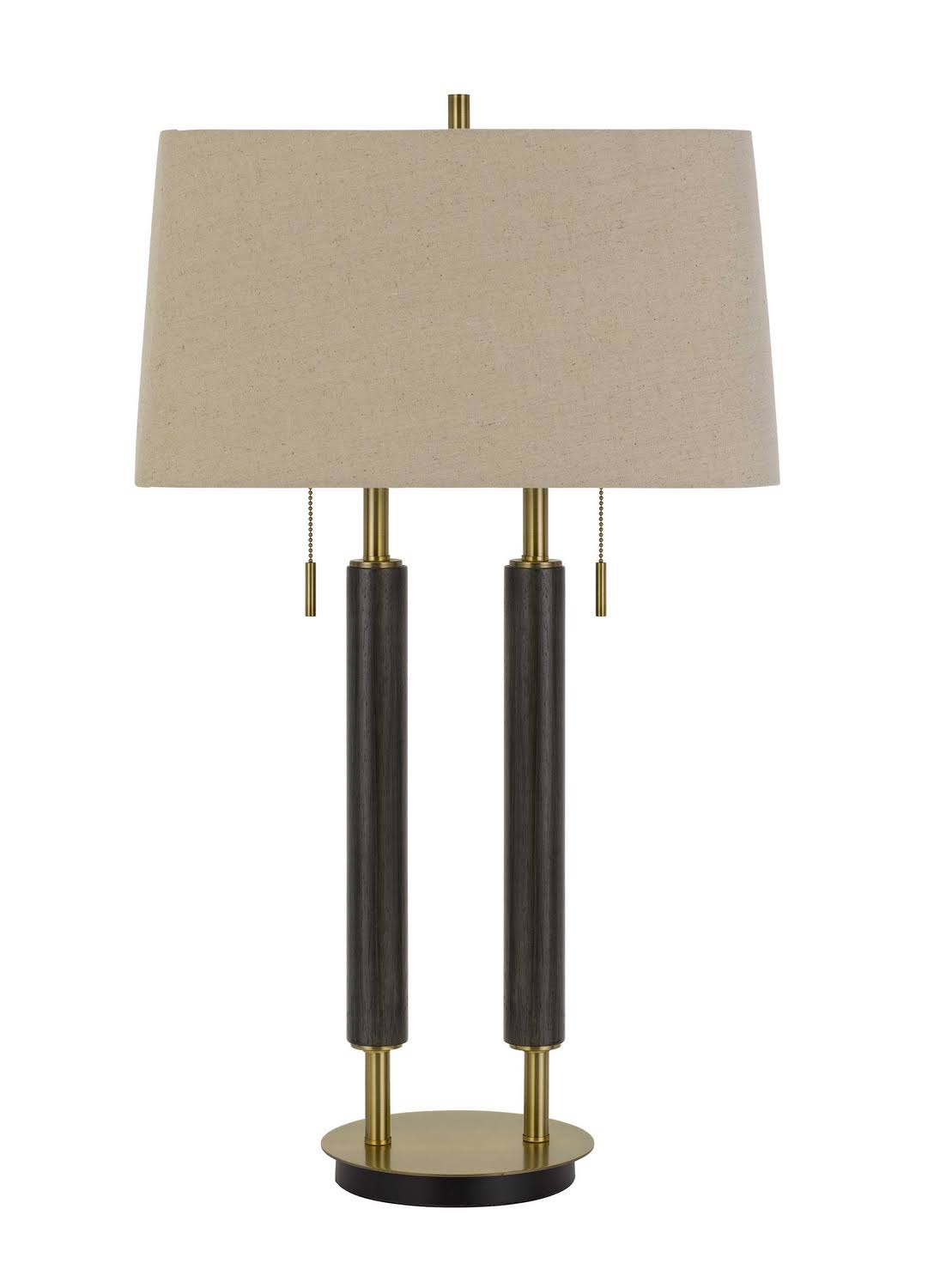 Metal and Wood Desk Lamp L68706