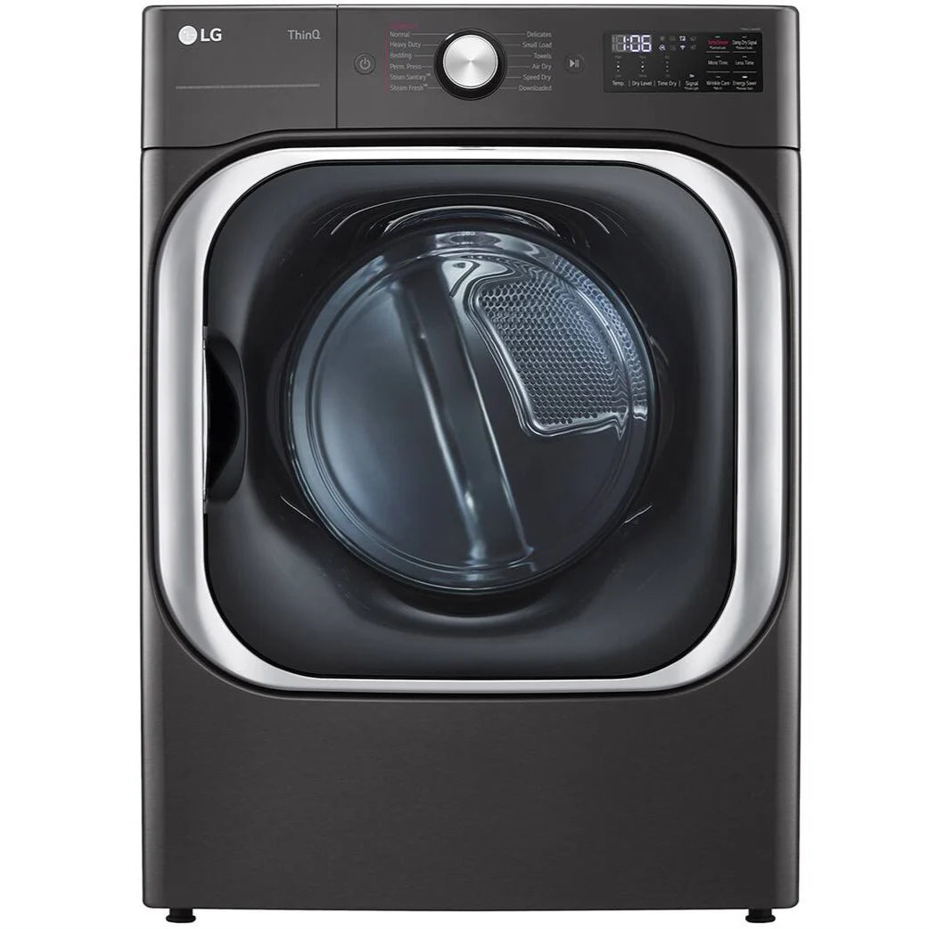 9.0 Cu. Ft. Black Steel Electric Dryer with TurboSteam Z3400