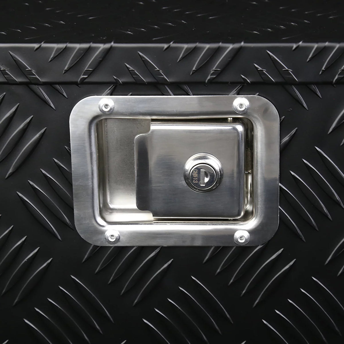 Heavy Duty Black Aluminum Truck Tool Box A859