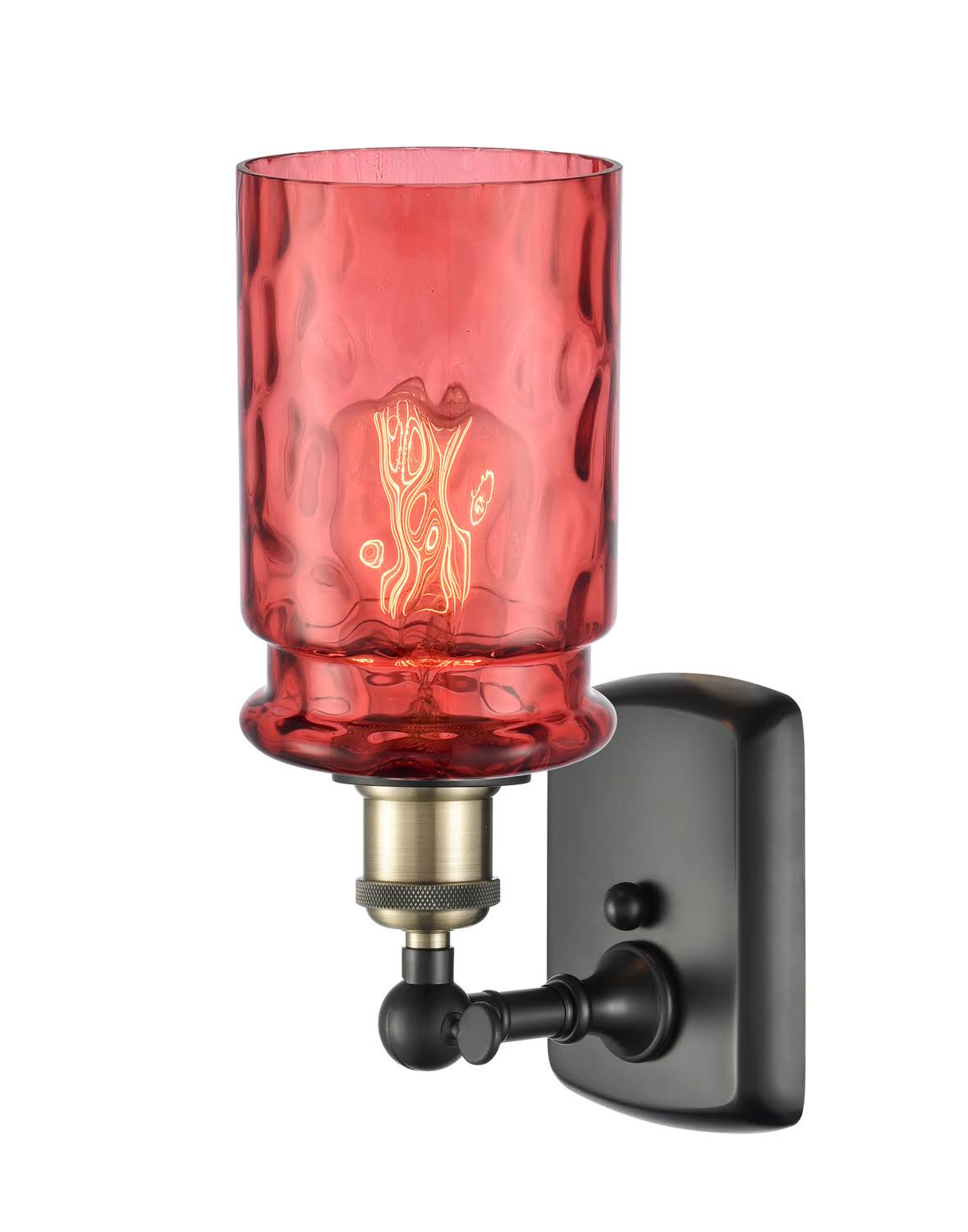 Black Antique Brass 1 Light Sconce B4037