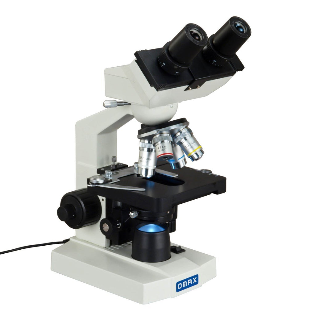40X-2500X Binocular Compound LED Microscope with Mechanical Stage I616047
