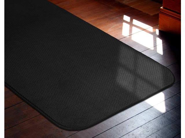 Skid-Resistant Carpet Runner Black J3520
