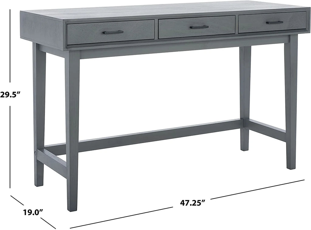 Brown 3-Drawer Computer Desk D38623