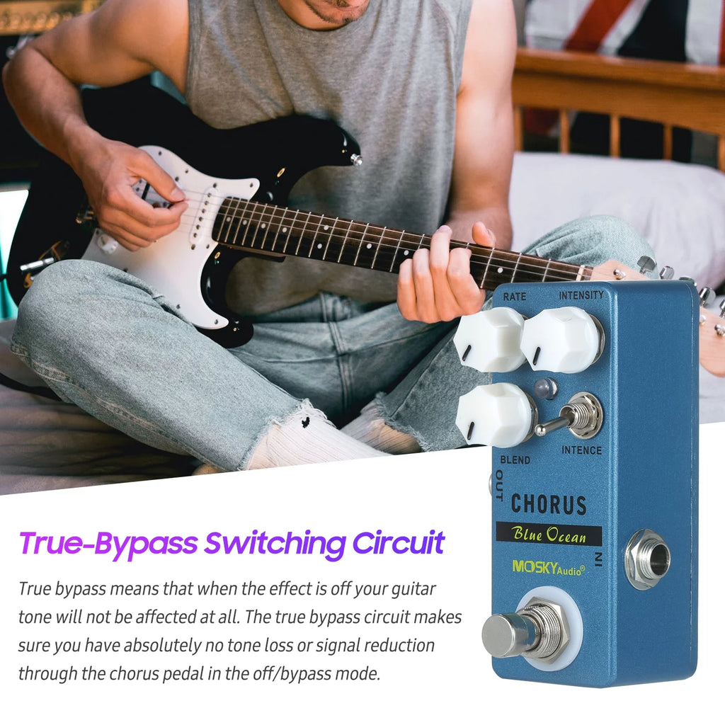 Blue Ocean Chorus Guitar Effect Pedal K998549