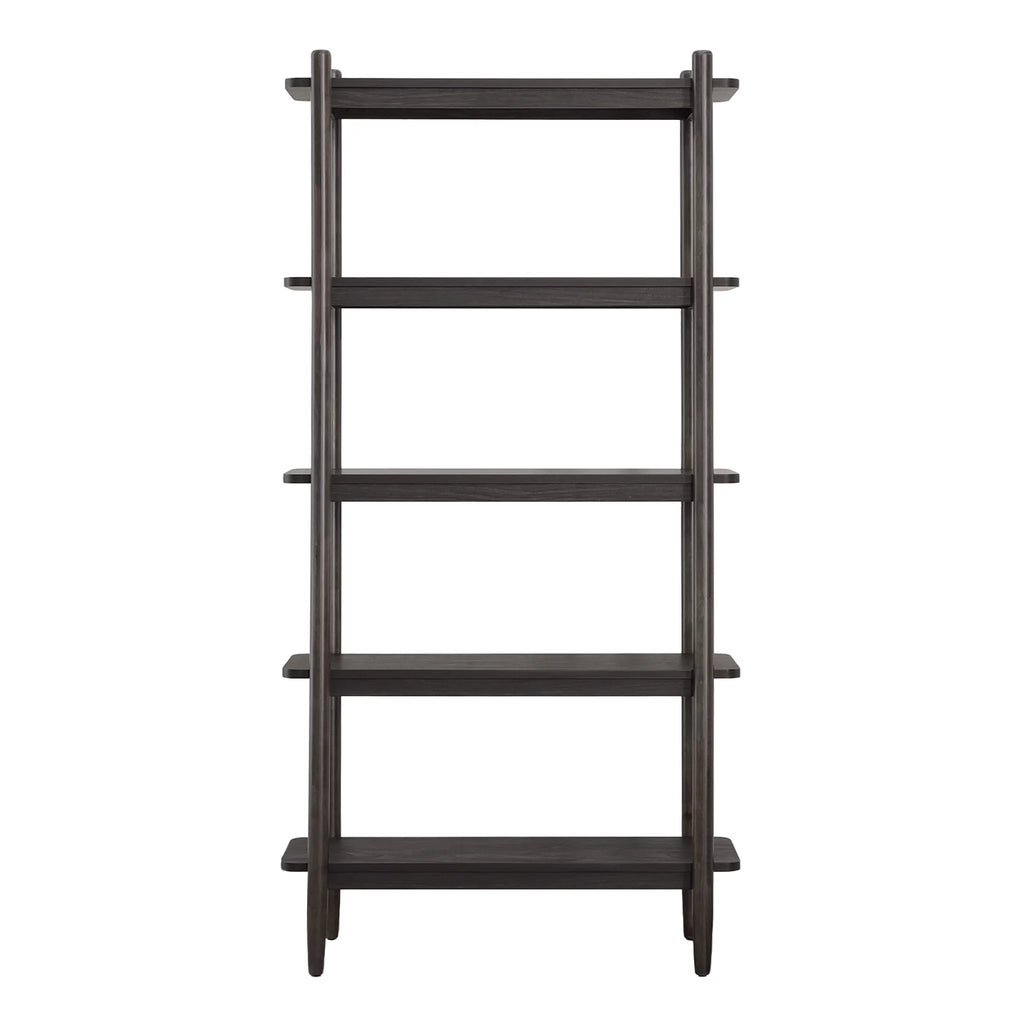 5 Shelf Wood Bookcase S1446