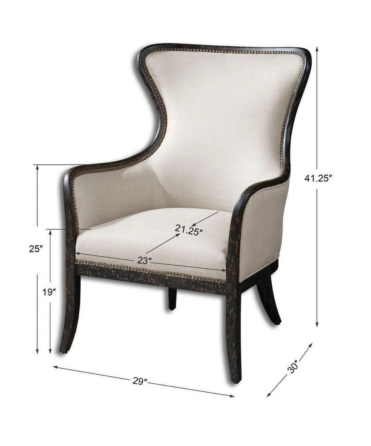Wing Back Armchair P2565