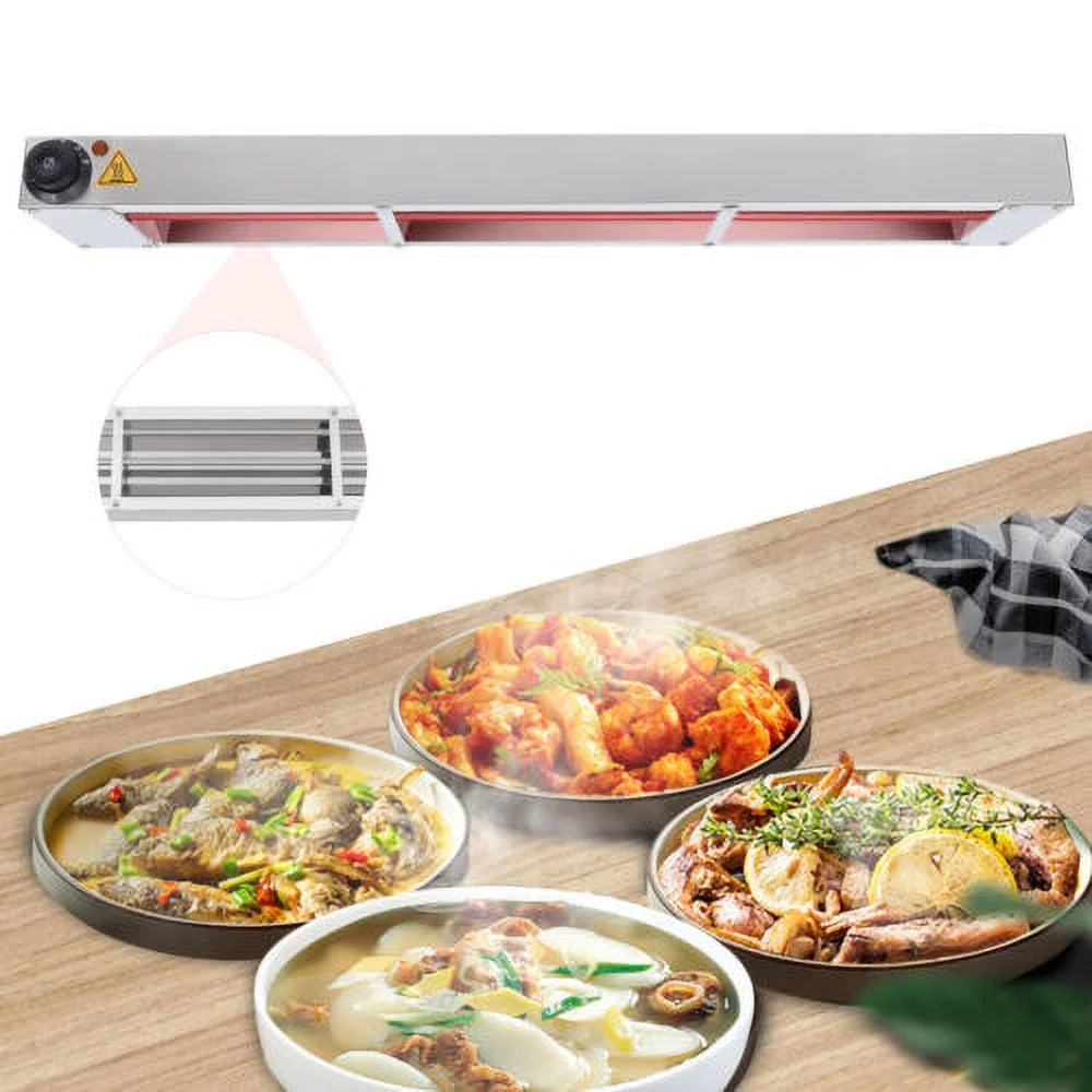 36" 600W Overhead Bar Heater Food Warmer D666