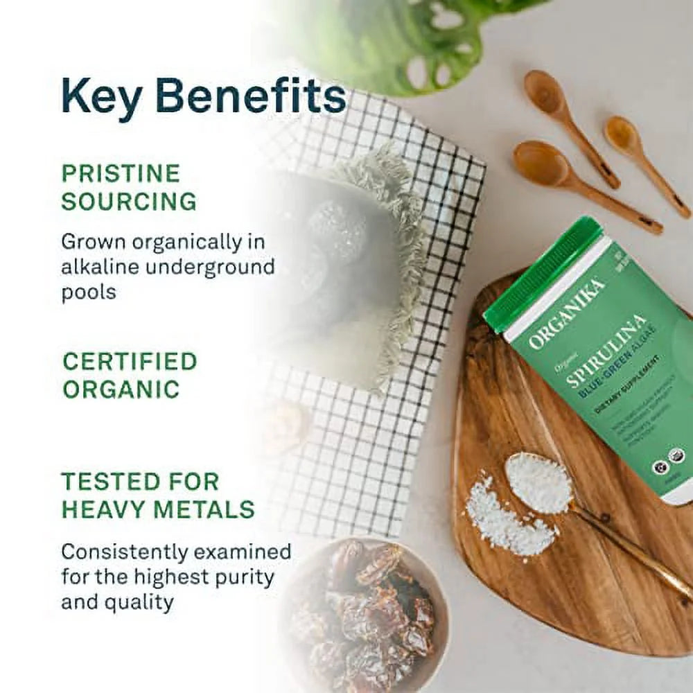 Organic Spirulina Powder 500 g T43507