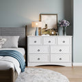 Gray 7 Drawer Dresser A21040