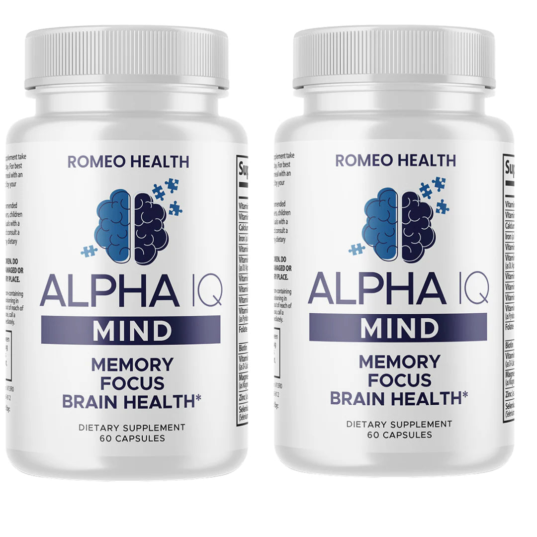 2 Pack Brain Focus Memory Health Complex W69881