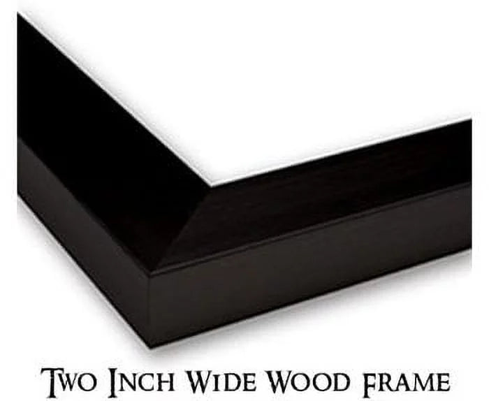 Black Wood Framed Print Art I168133