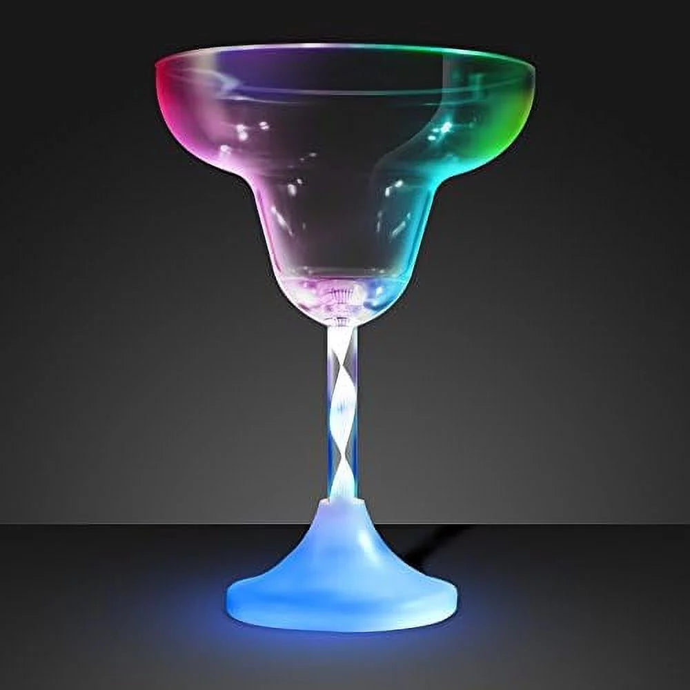 Set Of 4 Light Up Color Changing LED Glasses Z392175
