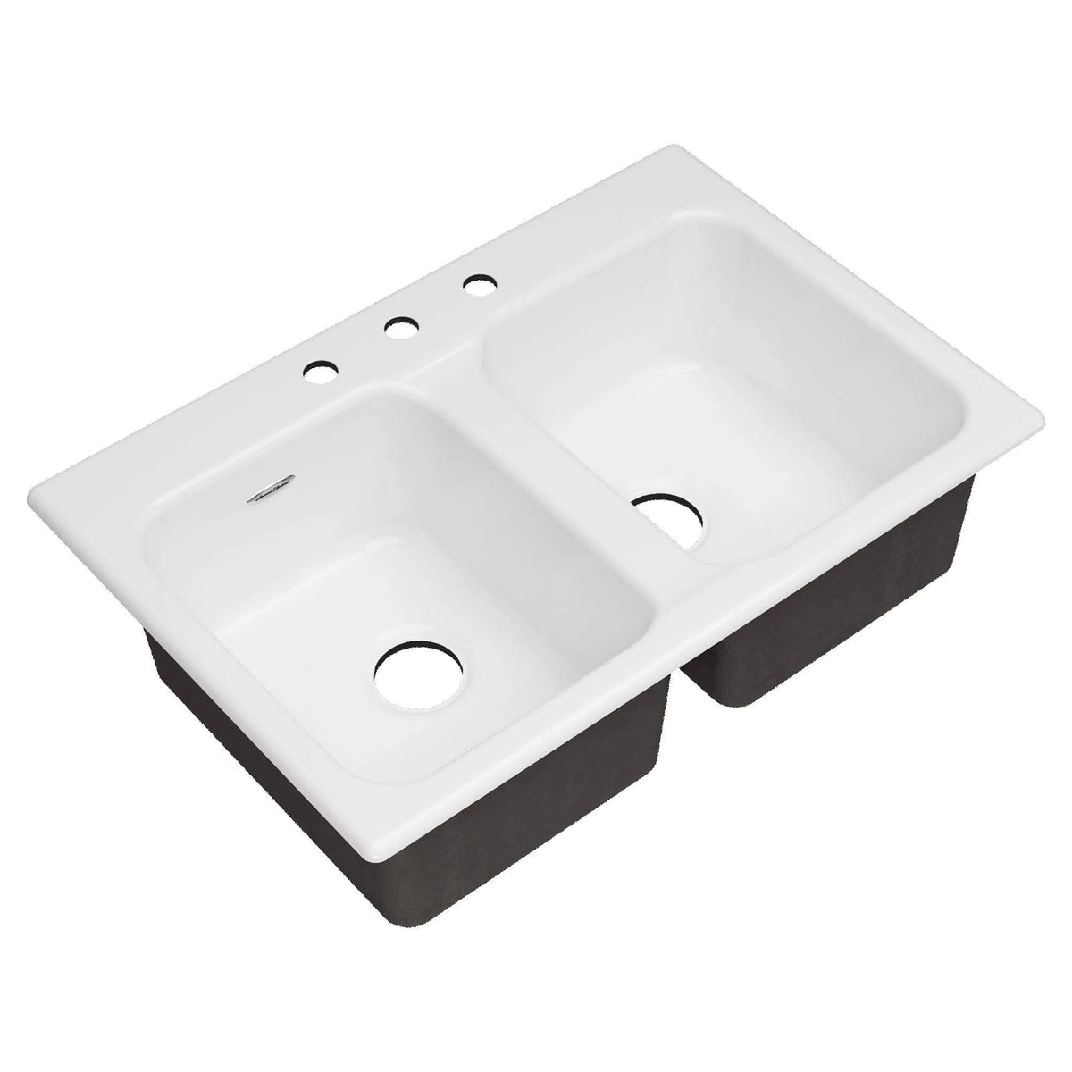 Brilliant White Kitchen Sink R1618