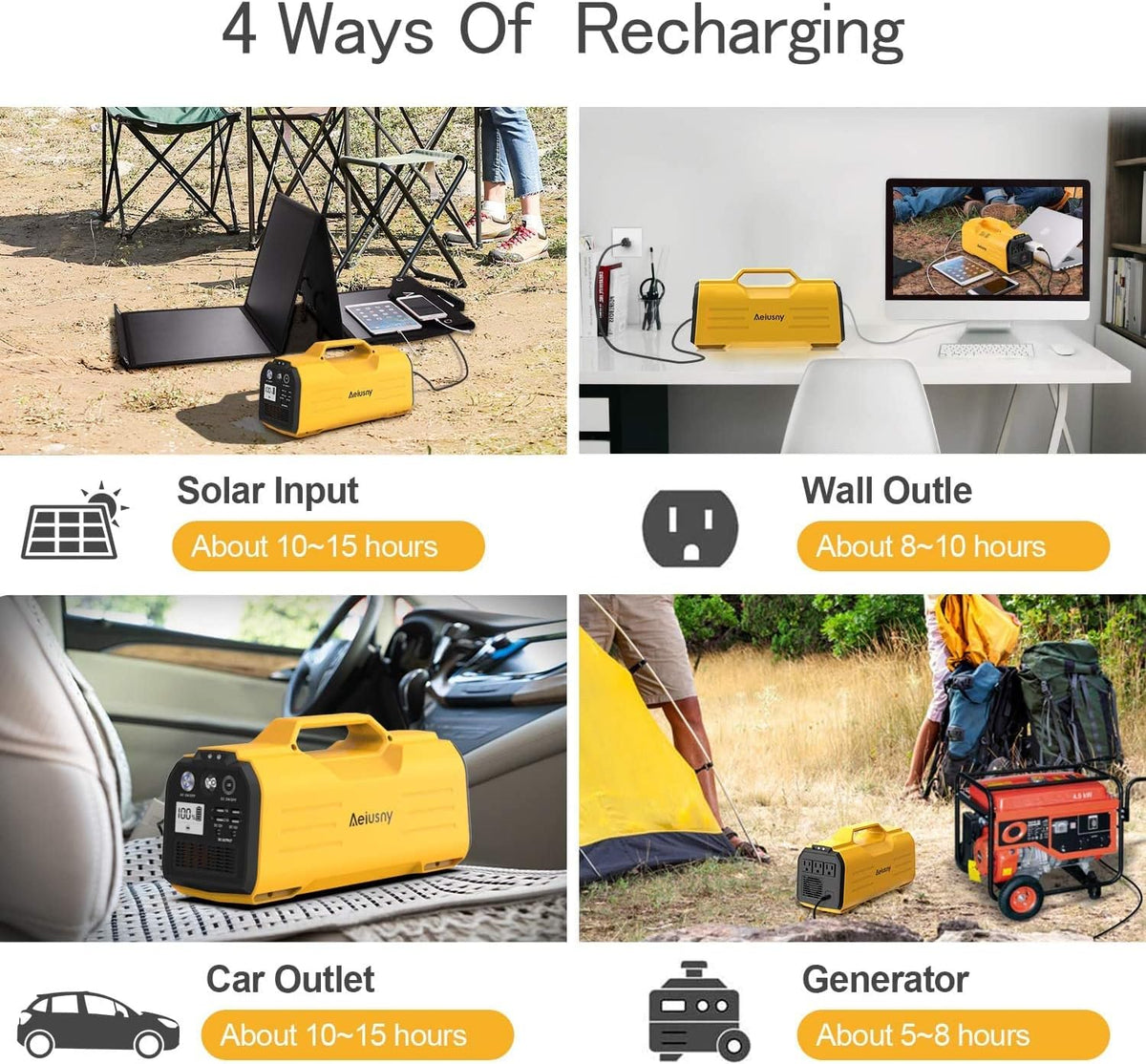 Portable Power Station 296Wh 400W H88280