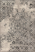 Ivory Charcoal Rug S5112
