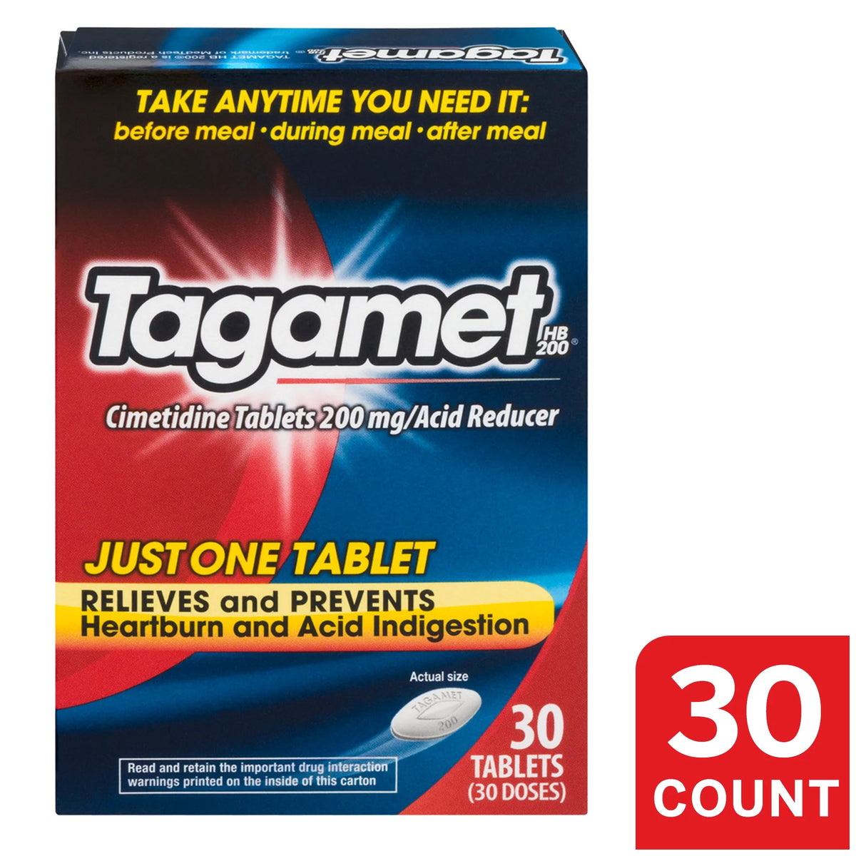 200 mg Acid Reducer Tablets Pack of 6 O139