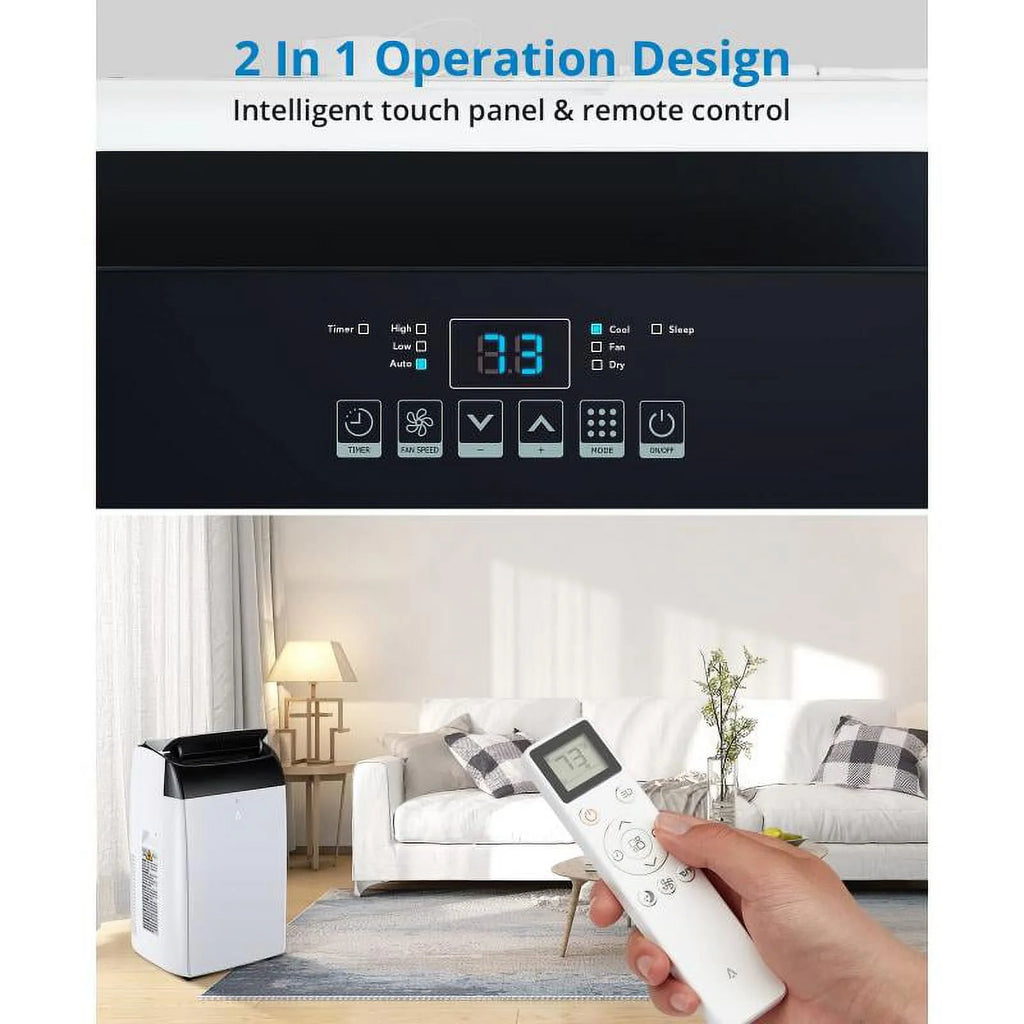 10000 BTU Portable Air Conditioner 3-in-1 with Remote Control E38361