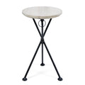 Portable Acacia Wood Side Table M395