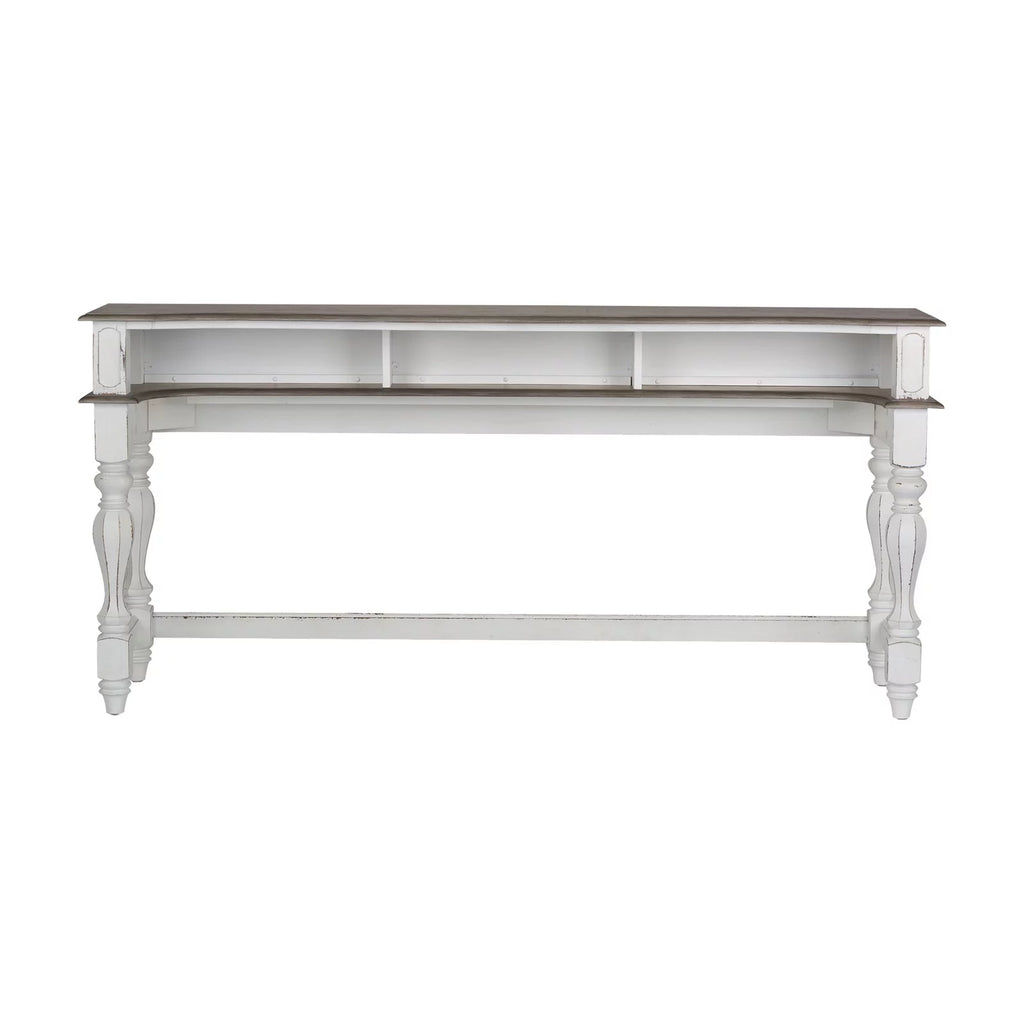 White Console Bar Table Y899