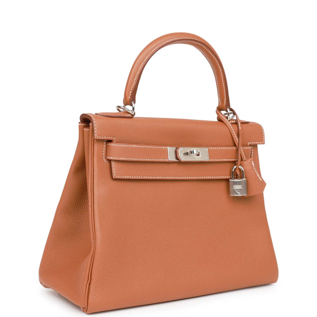 Gold 28 Togo Leather Handbag P377939