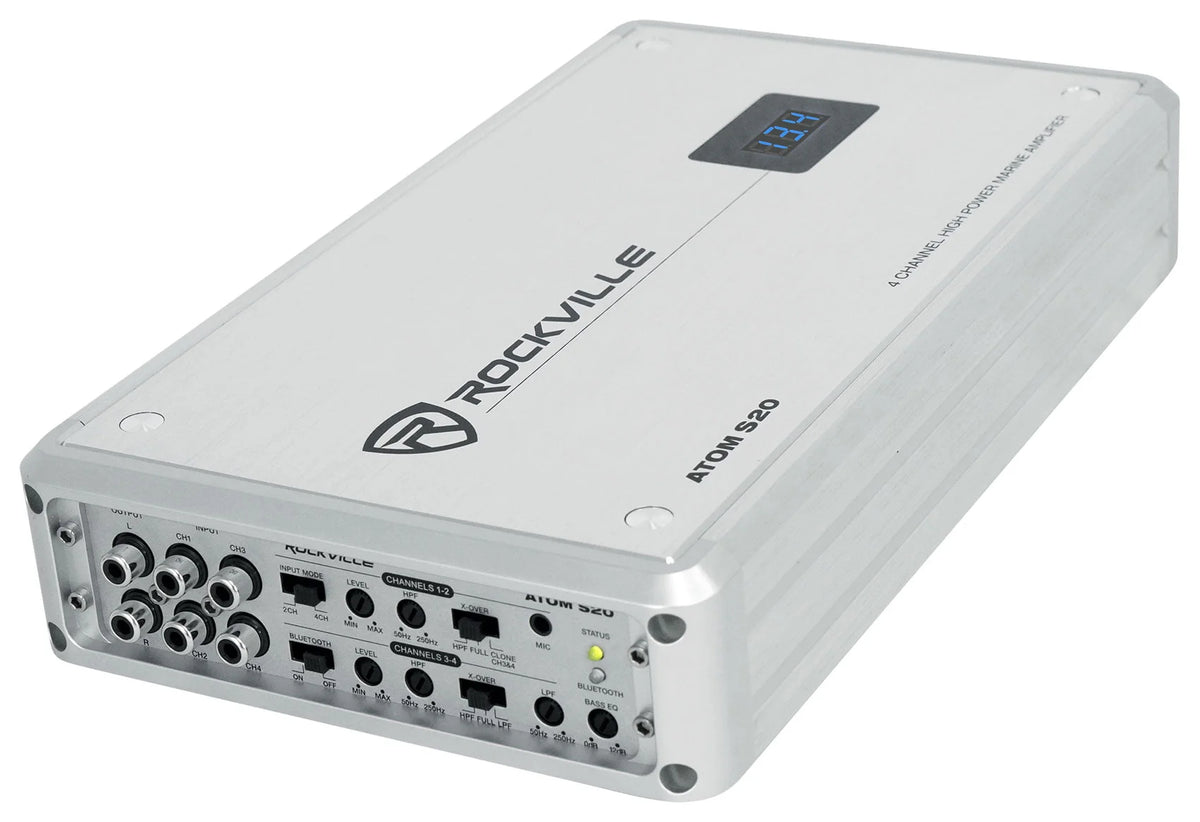 1600w 4 Channel Marine Bluetooth Amplifier H82905