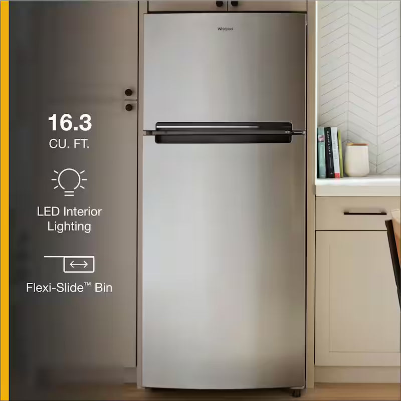 16.6 cu. ft. Stainless Steel Top Freezer Refrigerator Q9530