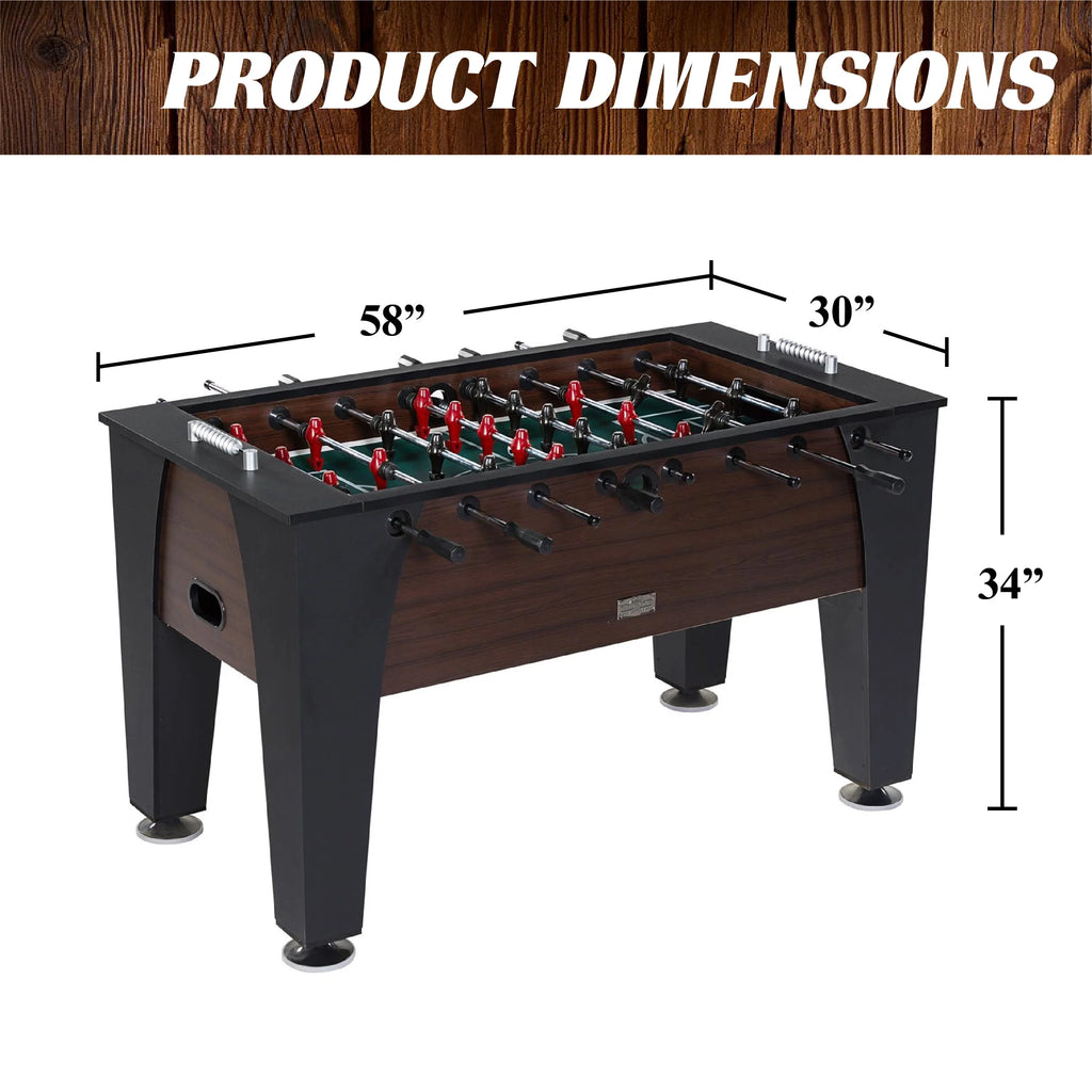 58” Foosball Table Competition Size O9047