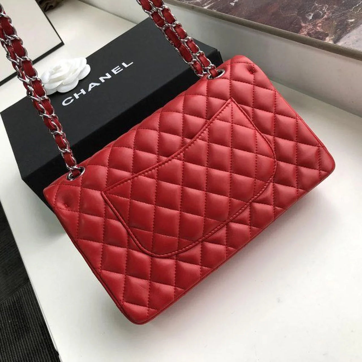 Red Handbag T786820