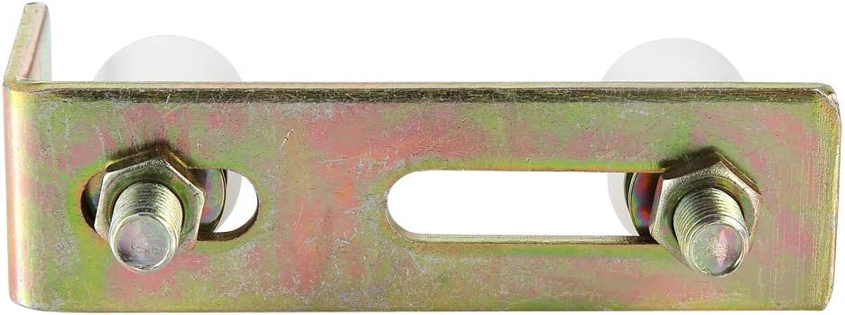 Slide Gate Guide Roller with L Post Bracket, Pack of 2 D85602