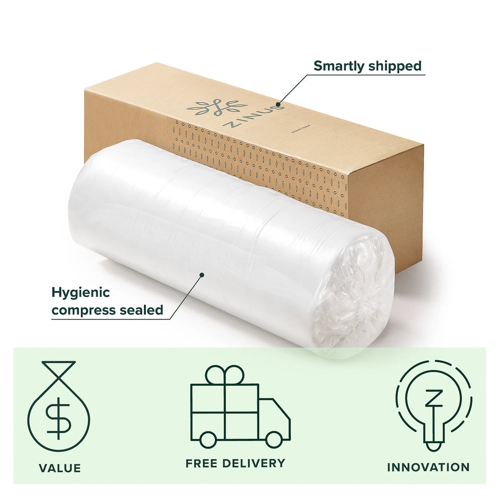 12 Cooling Support Foam Mattress in a Box, Queen K28952