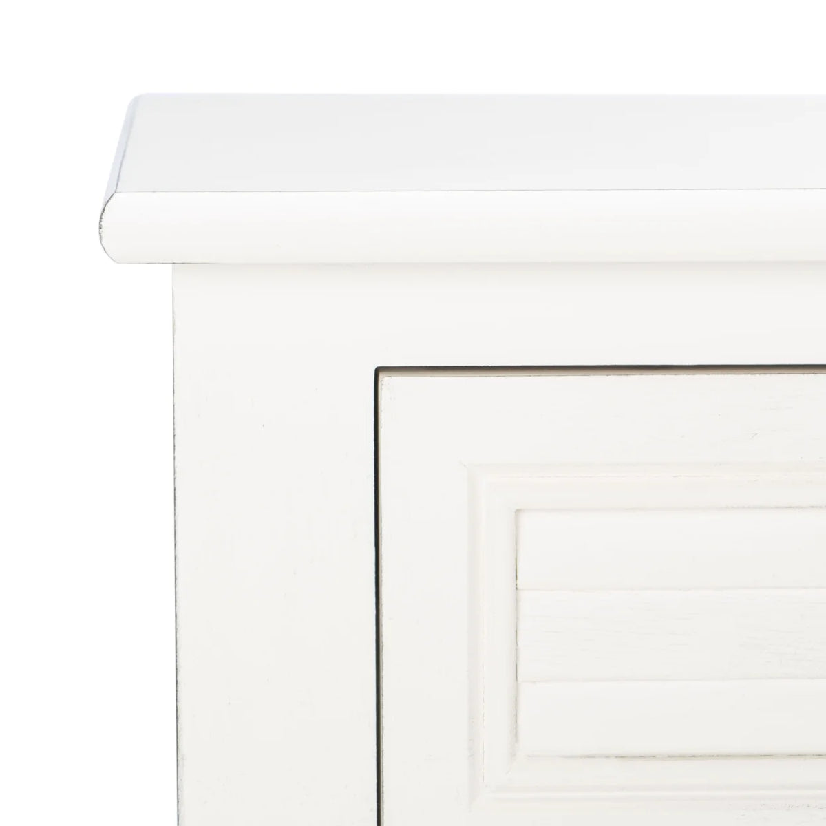 White 2 Drawer Console Table B37380