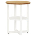 15.7"x19.7" Solid Oak Wood Table H41873