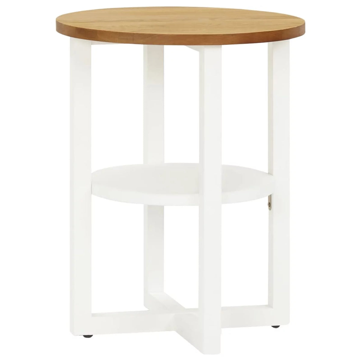 15.7"x19.7" Solid Oak Wood Table H41873