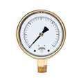 4x22 Brass Case Pressure Gauges L40295
