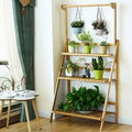 3 Tier Bamboo Ladder Bookcase P401258