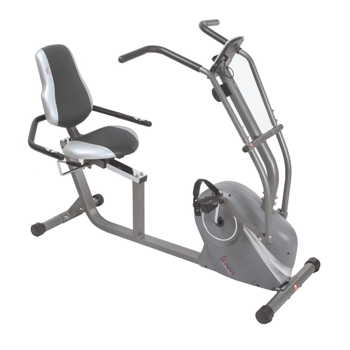 Magnetic Recumbent Bike with Arm Exercisers Y124469
