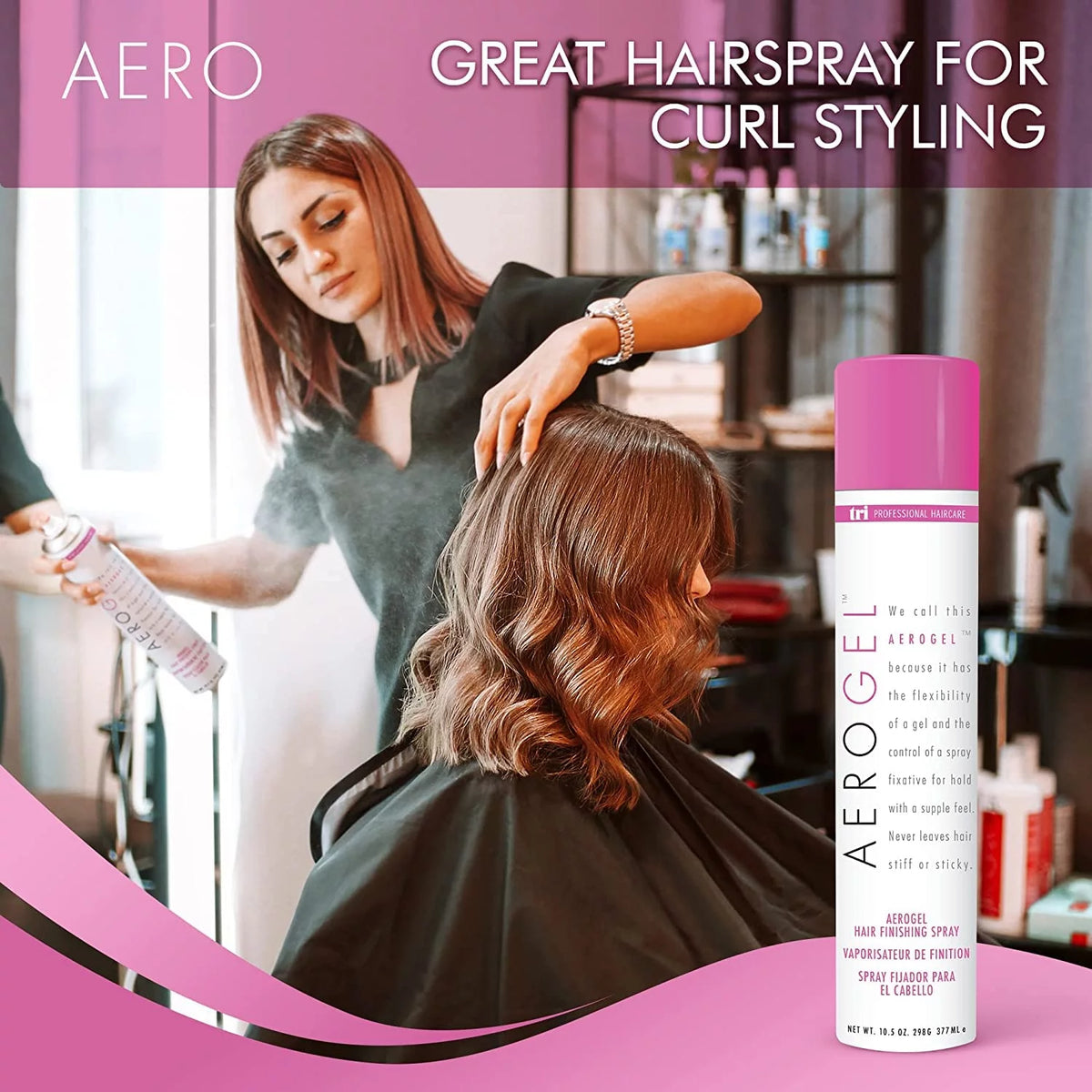 Non-Toxic Hairspray Pack of 6 (10.5 Oz) W378