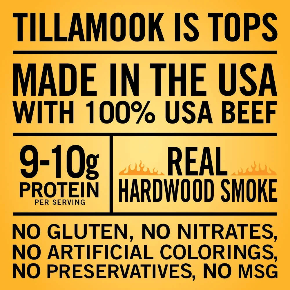 Spicy & Sweet Hardwood Smoked Beef Jerky, 10 Ounce P508