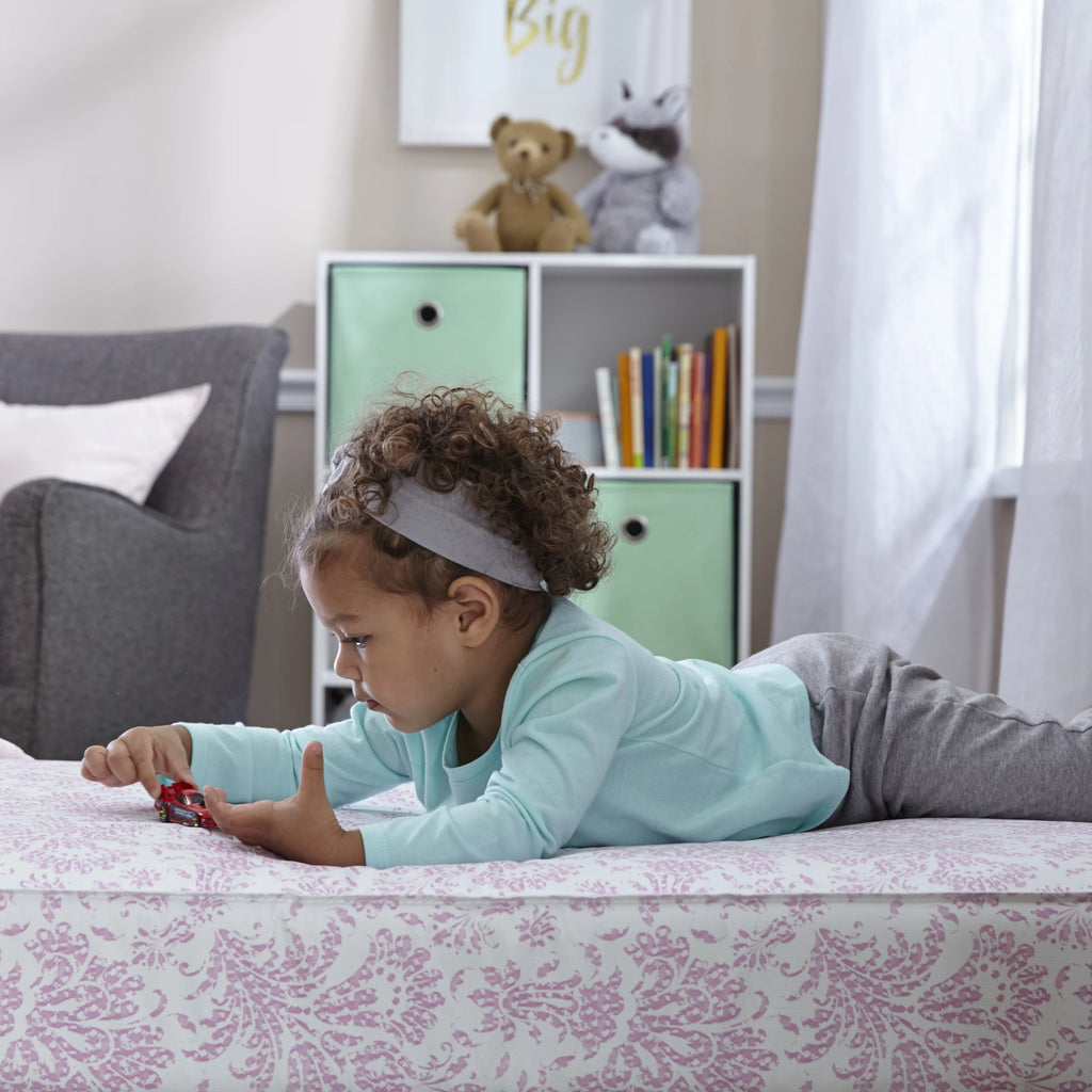 Pink 150 Coil Baby Crib & Toddler Mattress N779446
