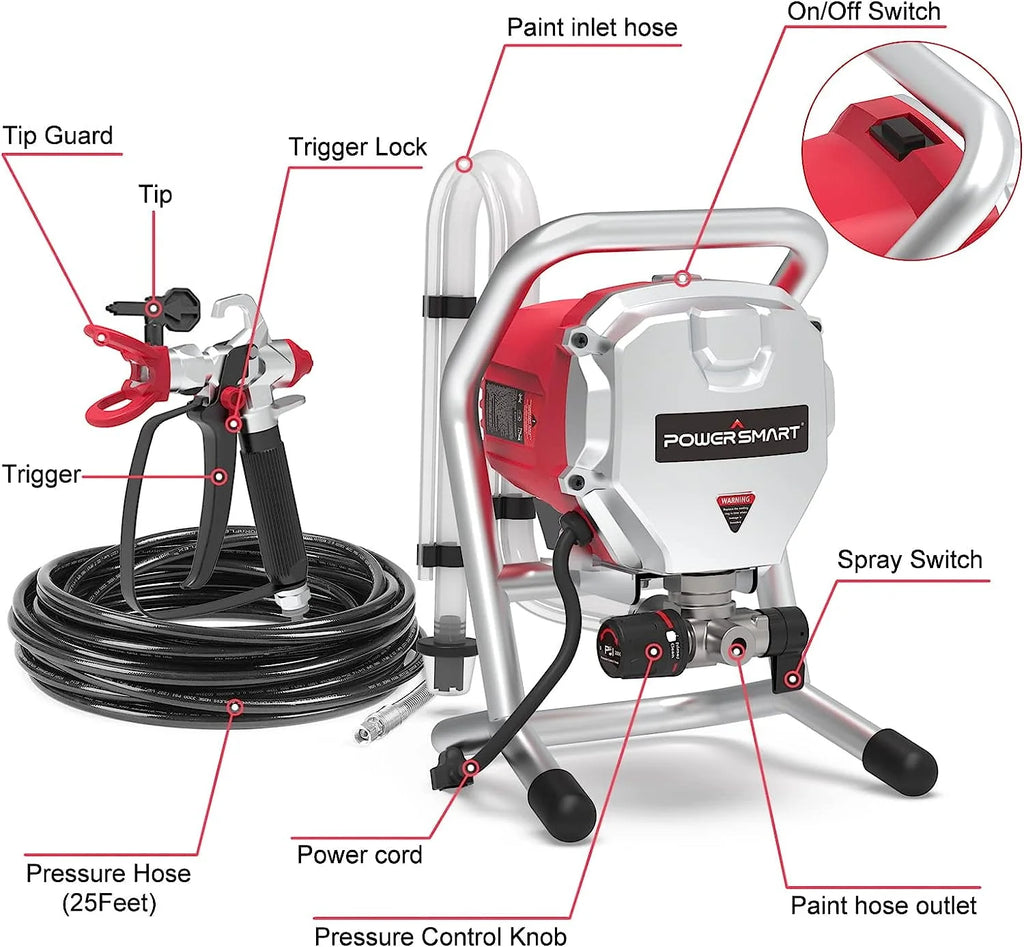 Electric Airless Paint Sprayer T2966