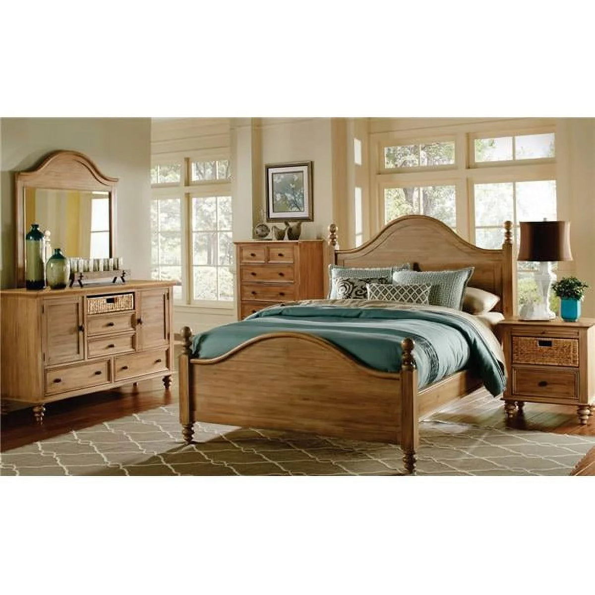 Queen 5 Piece Bedroom Set Y6444