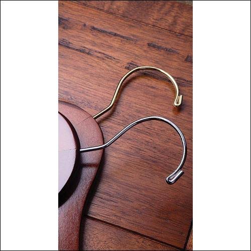 Wooden Combo Hanger with Adjustable Clips Case of 50 H938